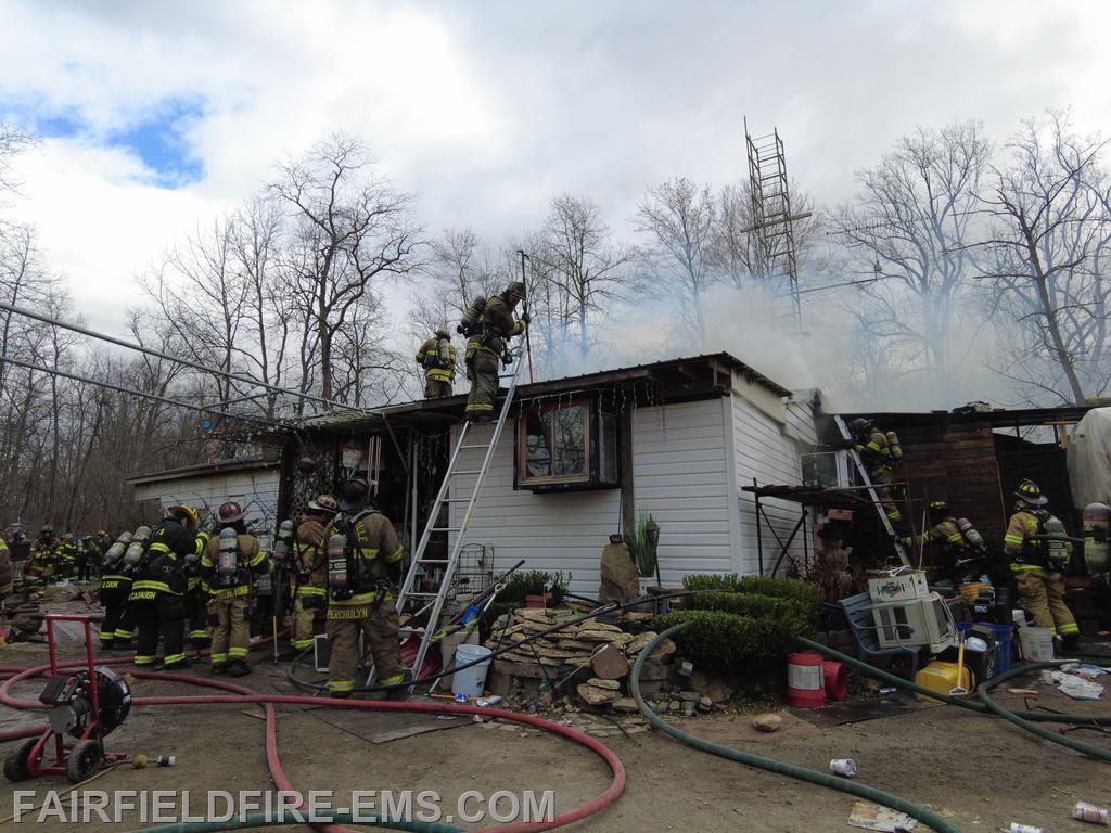 House Fire 3-20-22 in Orrtanna - Fairfield Fire & EMS